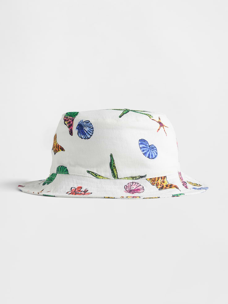 Image number 1 showing, Baby & Toddler Gauze Bucket Hat