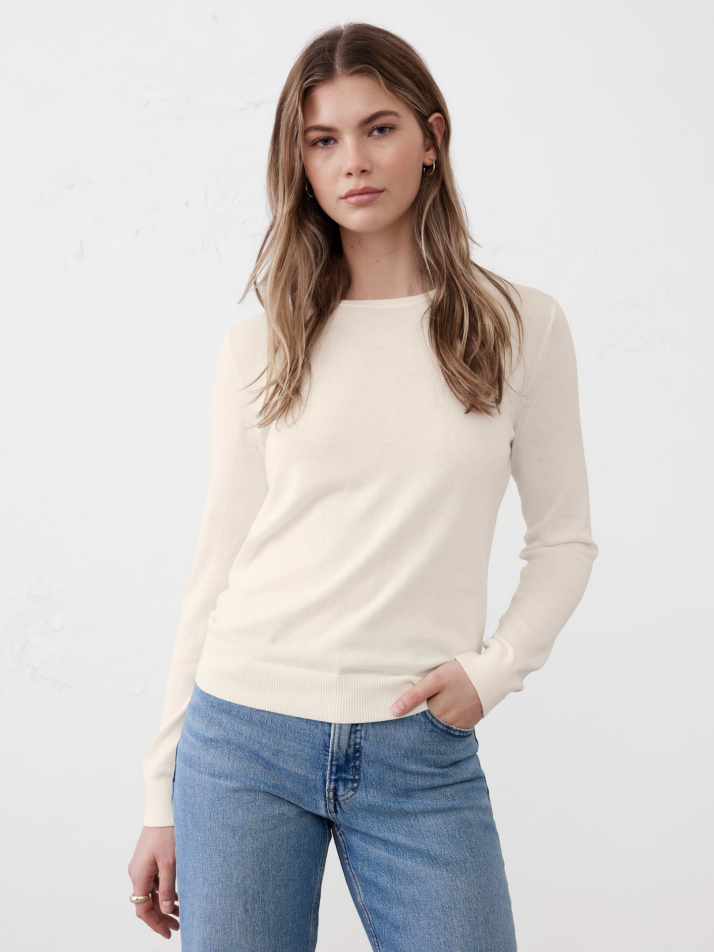 Image number 1 showing, Forever Crew-Neck Sweater