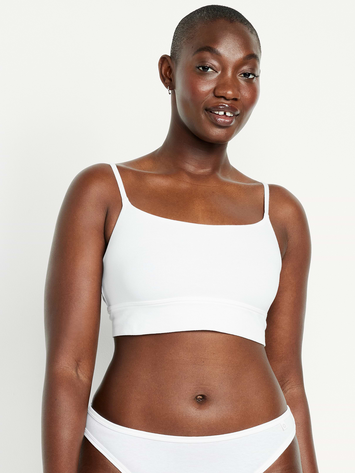 Image number 5 showing, Cotton Cami Bralette