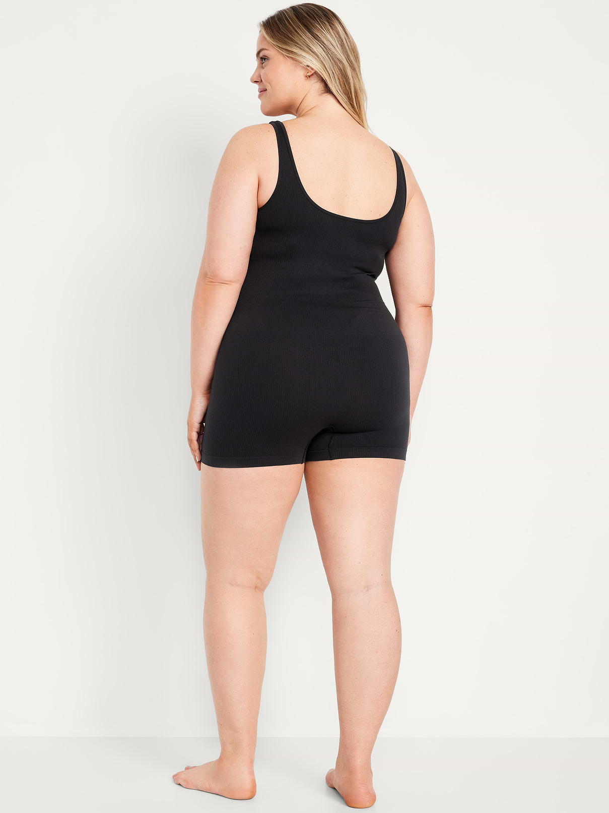 Image number 6 showing, Seamless Ribbed Short Bodysuit