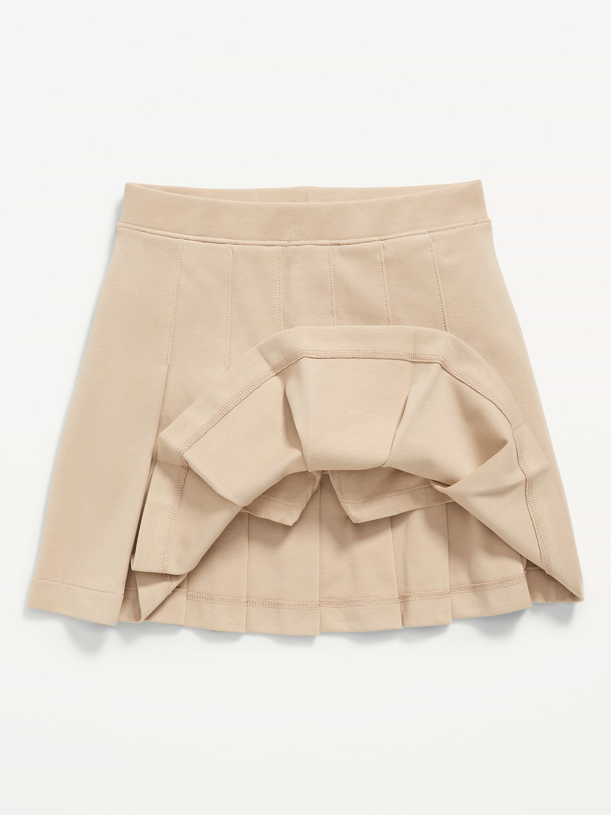 Image number 5 showing, School Uniform Ponte-Knit Pleated Skort for Girls