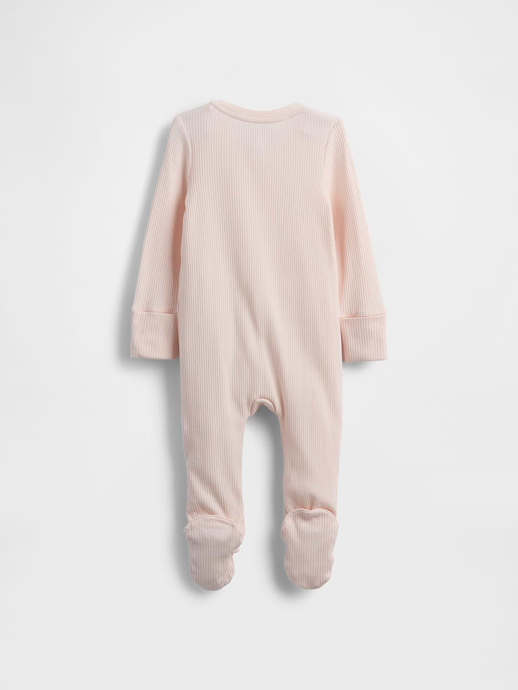 Image number 2 showing, Baby First Favorites TinyRib Footed One-Piece