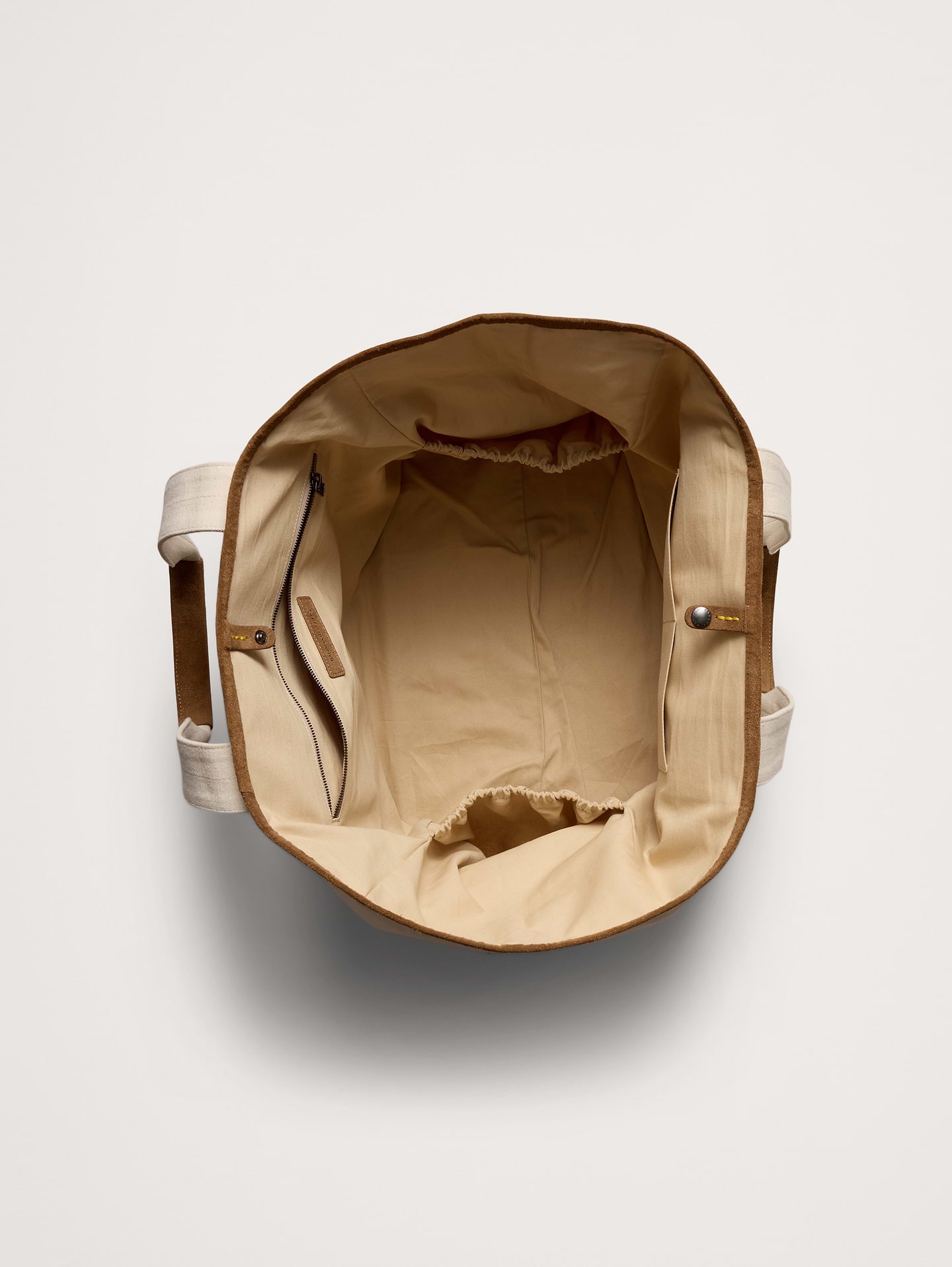 Image number 4 showing, Canvas & Suede Weekend Tote