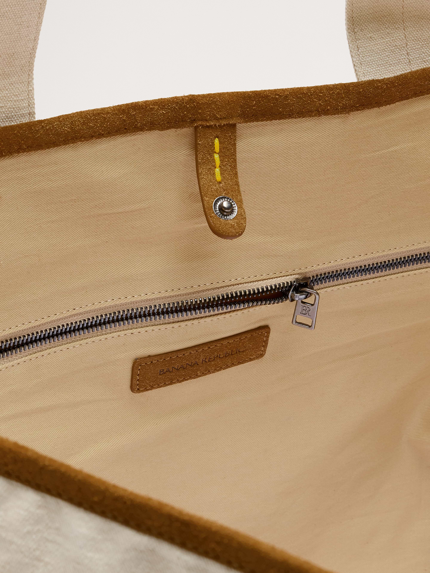 Image number 5 showing, Canvas & Suede Weekend Tote