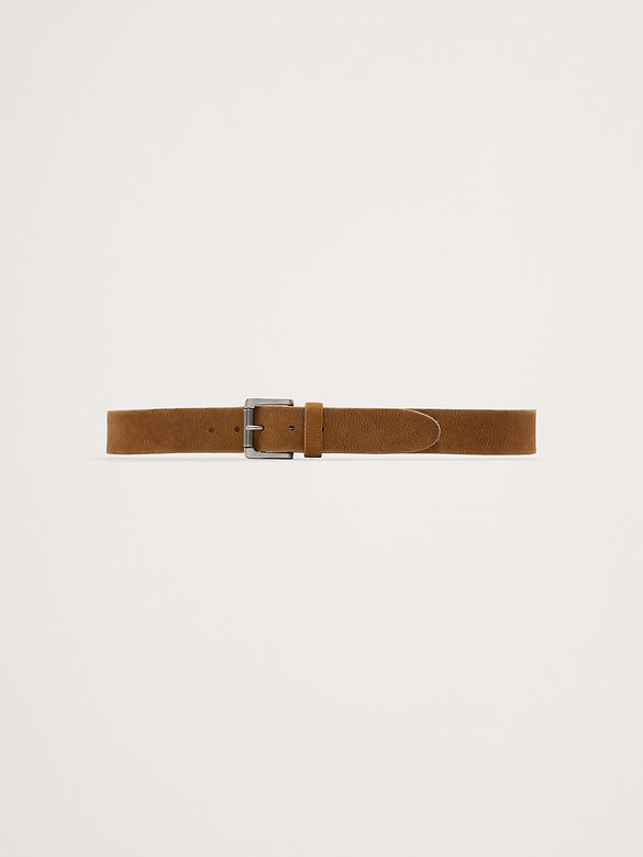 Marin Nubuck Leather Belt