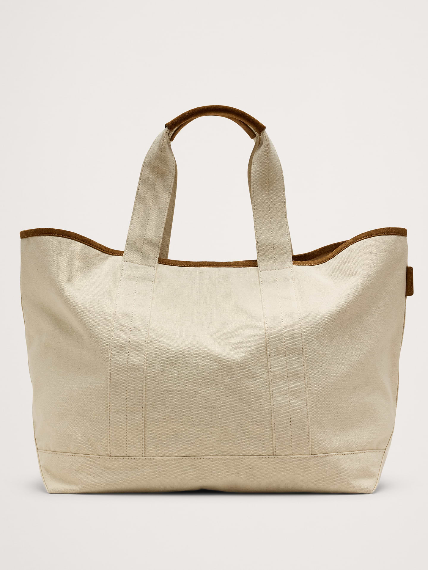 Image number 3 showing, Canvas & Suede Weekend Tote
