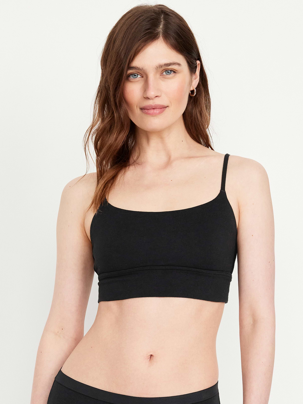 Image number 1 showing, Cotton Cami Bralette
