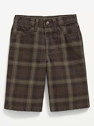 Image 4 of 5, Below Knee Baggy Canvas Shorts for Boys