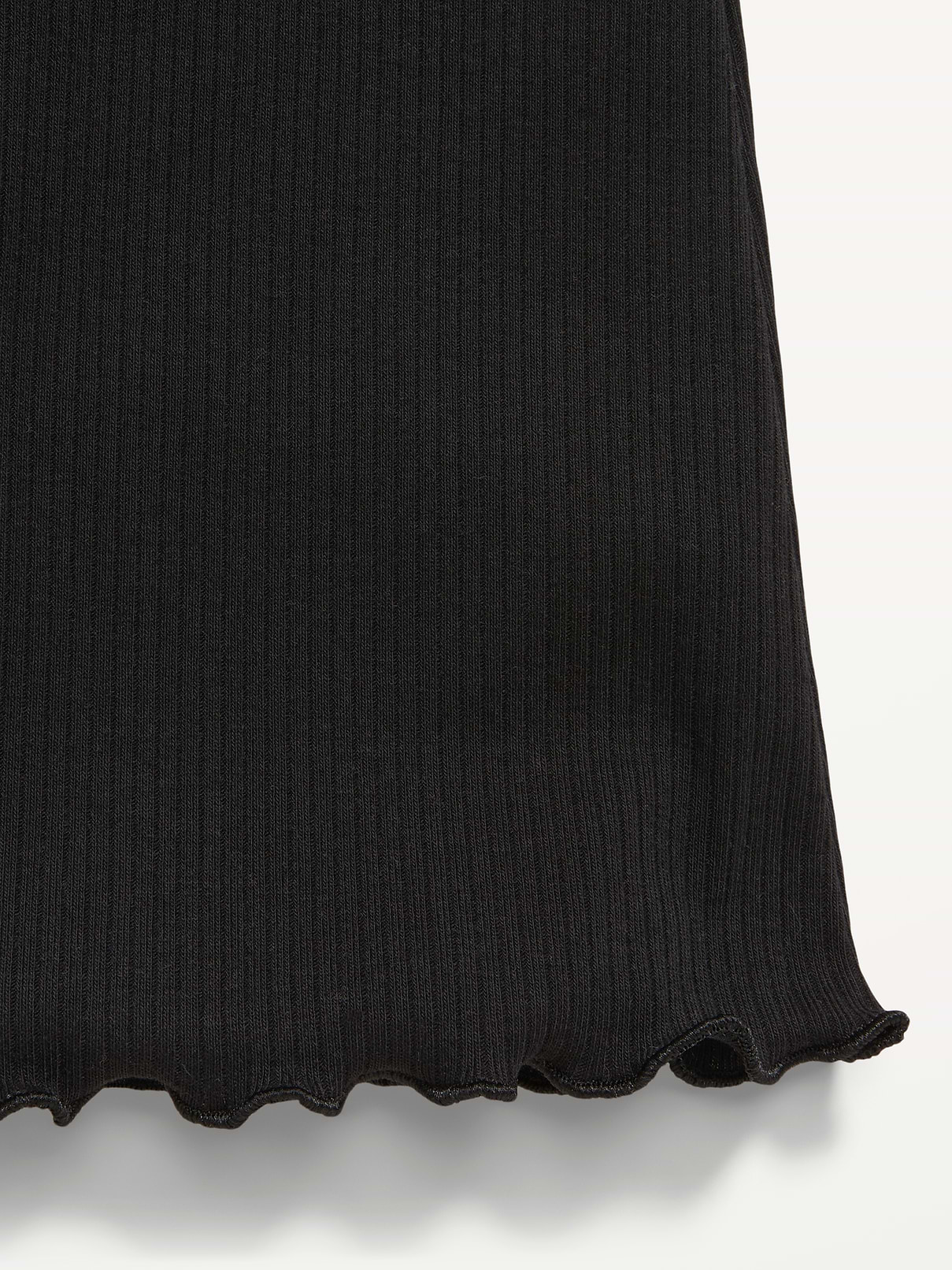 Image number 3 showing, High-Waisted Ribbed Flared Leggings for Girls