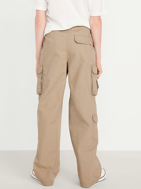 Baggy Cargo Ripstop Pants for Boys