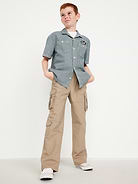 Image number 3 showing, Baggy Cargo Ripstop Pants for Boys