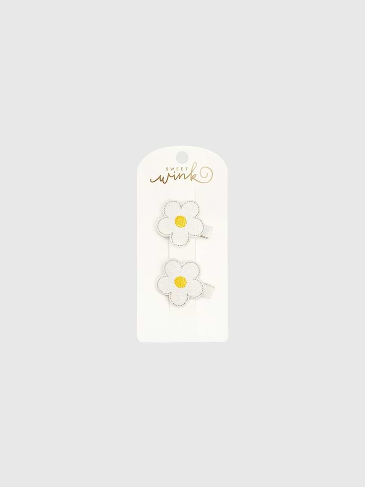 Image number 1 showing, Sweet Wink Daisy Flower Clip Set