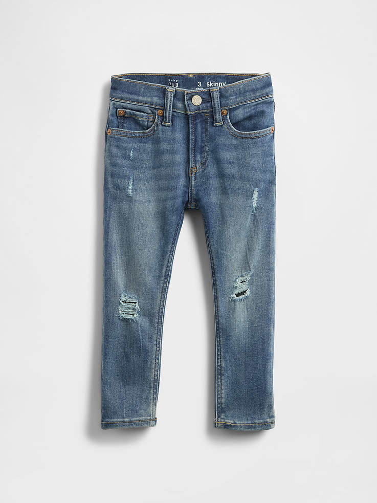 Image number 1 showing, Baby & Toddler Skinny Jeans