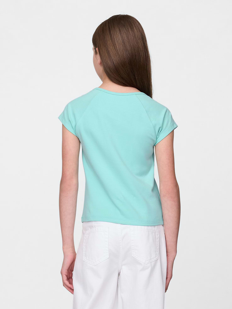 Image number 3 showing, Kids Square-Neck T-Shirt