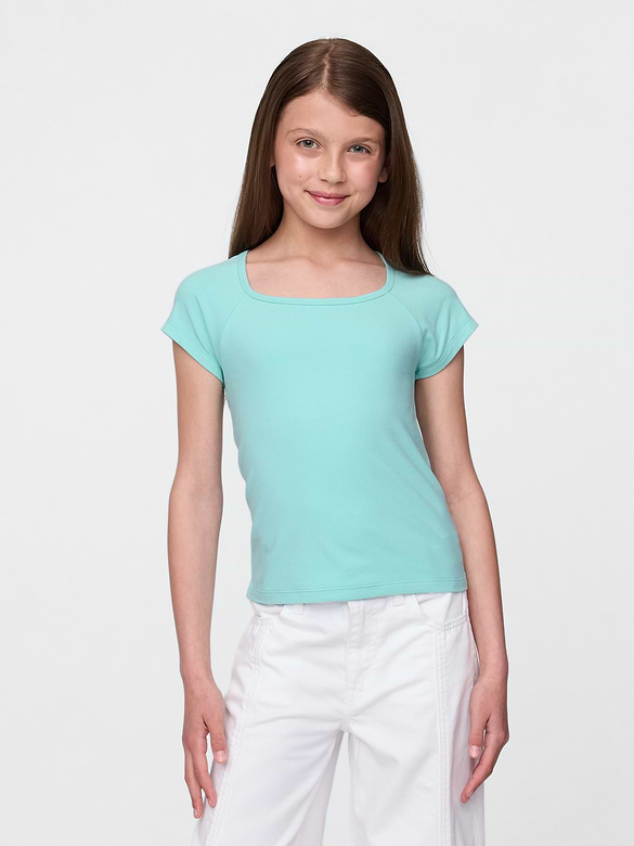 Kids Square-Neck T-Shirt