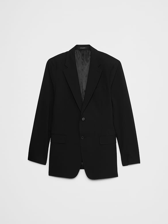 Plain Weave Suit Jacket