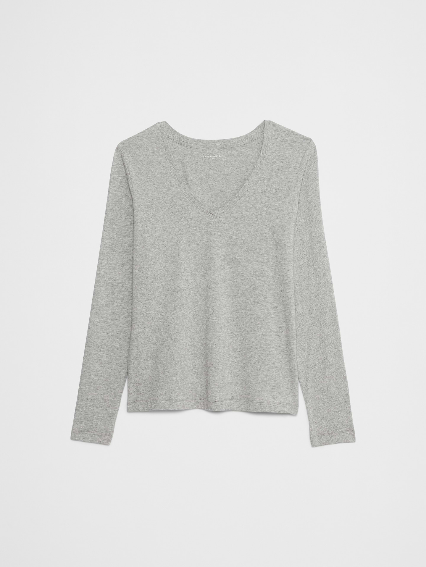 Image number 4 showing, Timeless Long-Sleeve V-Neck T-Shirt