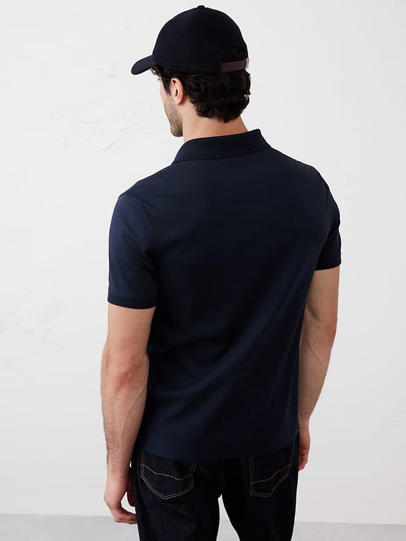 Standard-Fit Luxe Touch Polo