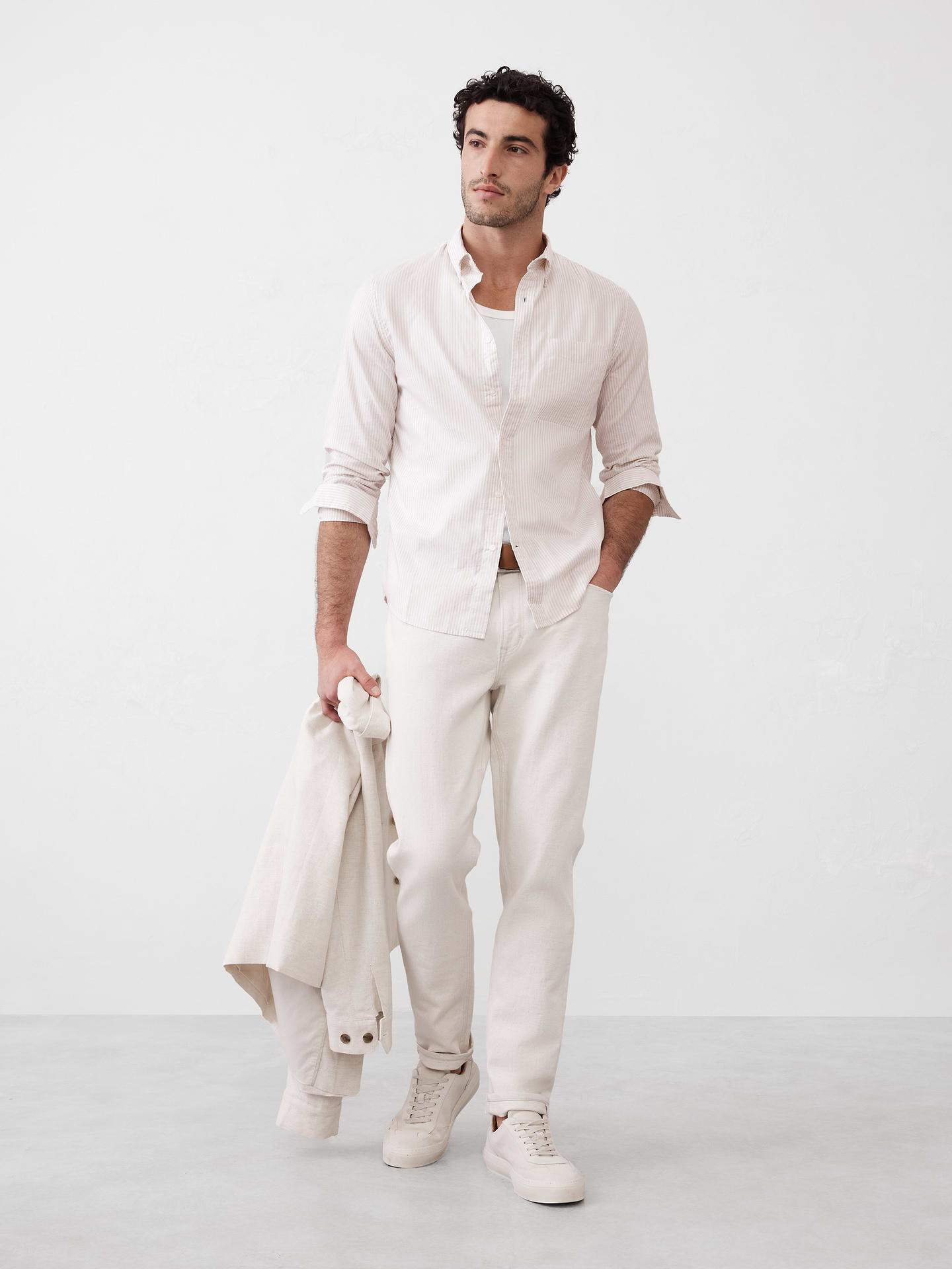 Image number 1 showing, Slim-Fit Oxford Shirt