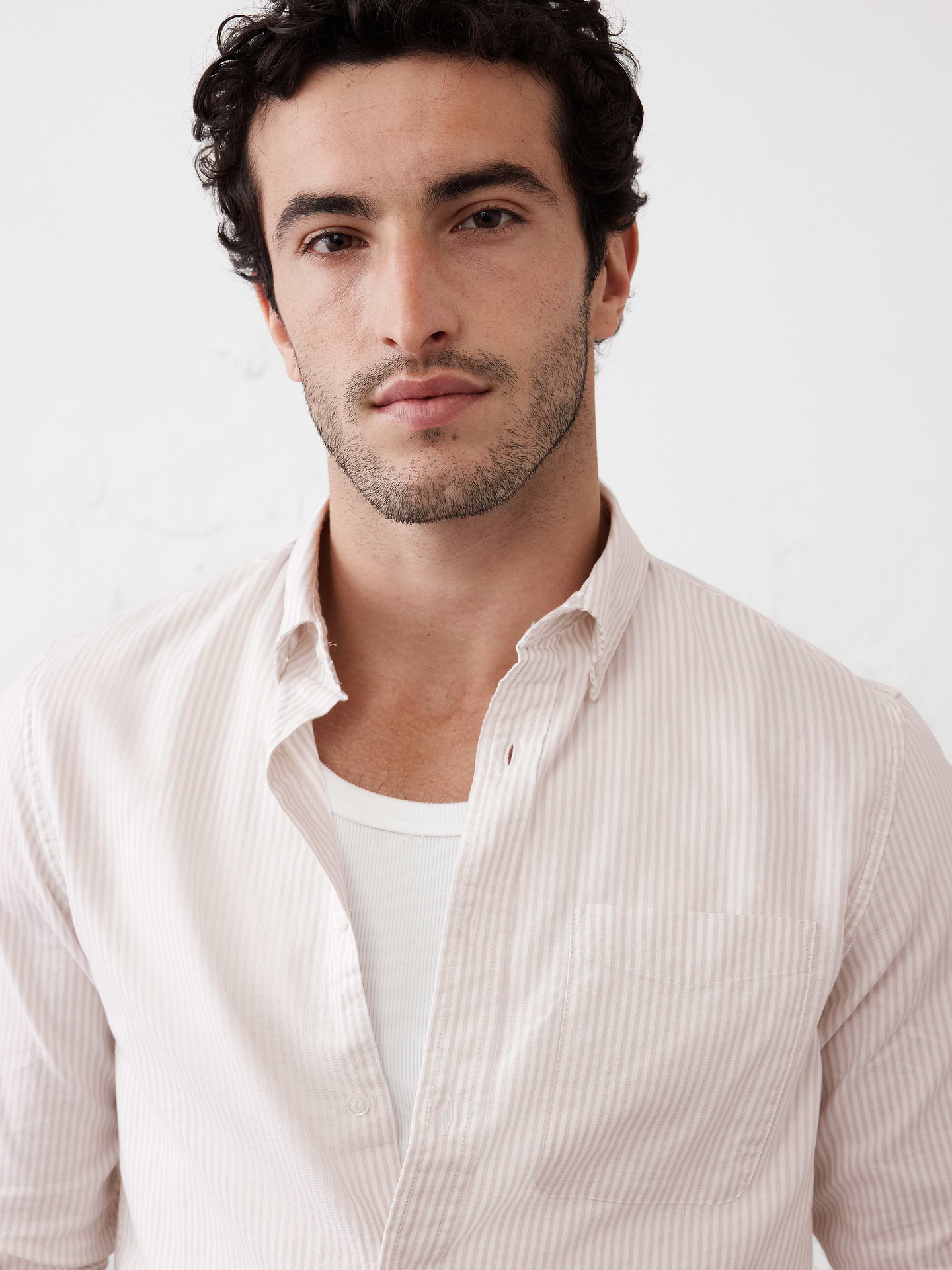 Image number 3 showing, Slim-Fit Oxford Shirt