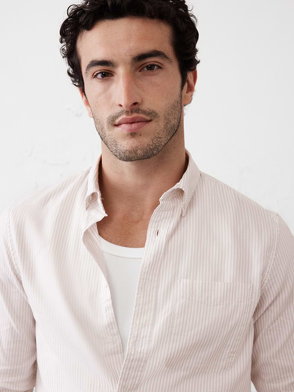 Slim-Fit Oxford Shirt