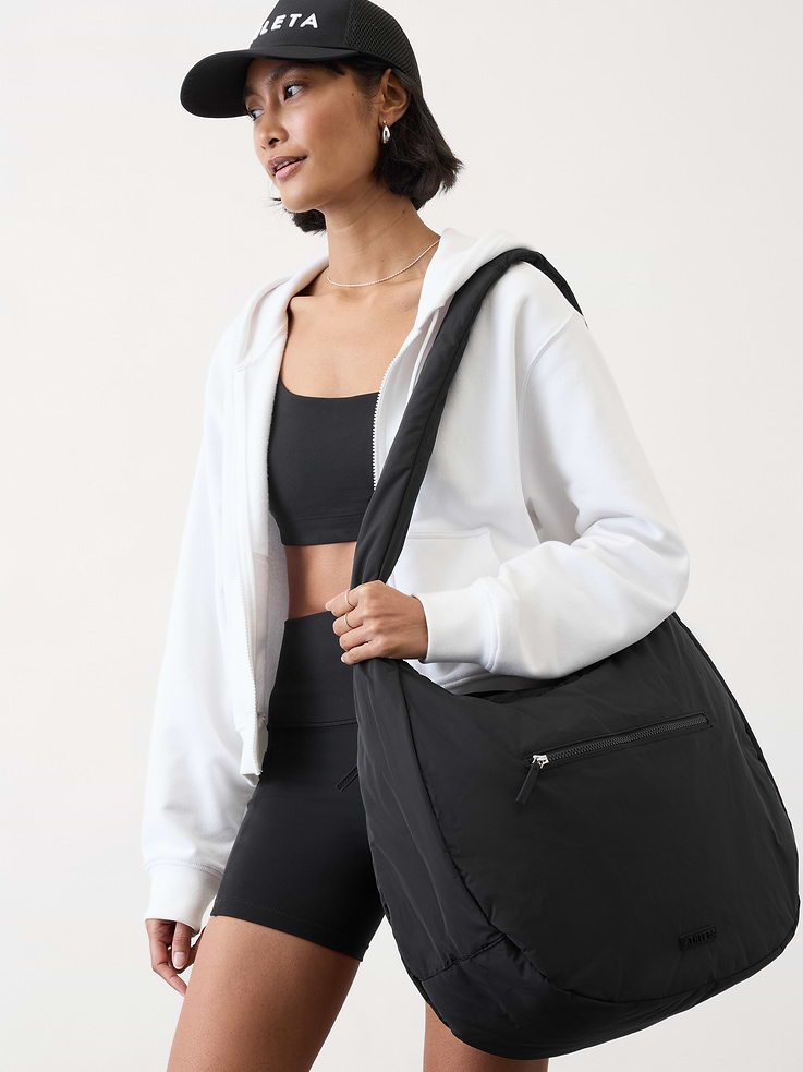 Image number 1 showing, All About Oversized Crossbody Hobo Bag