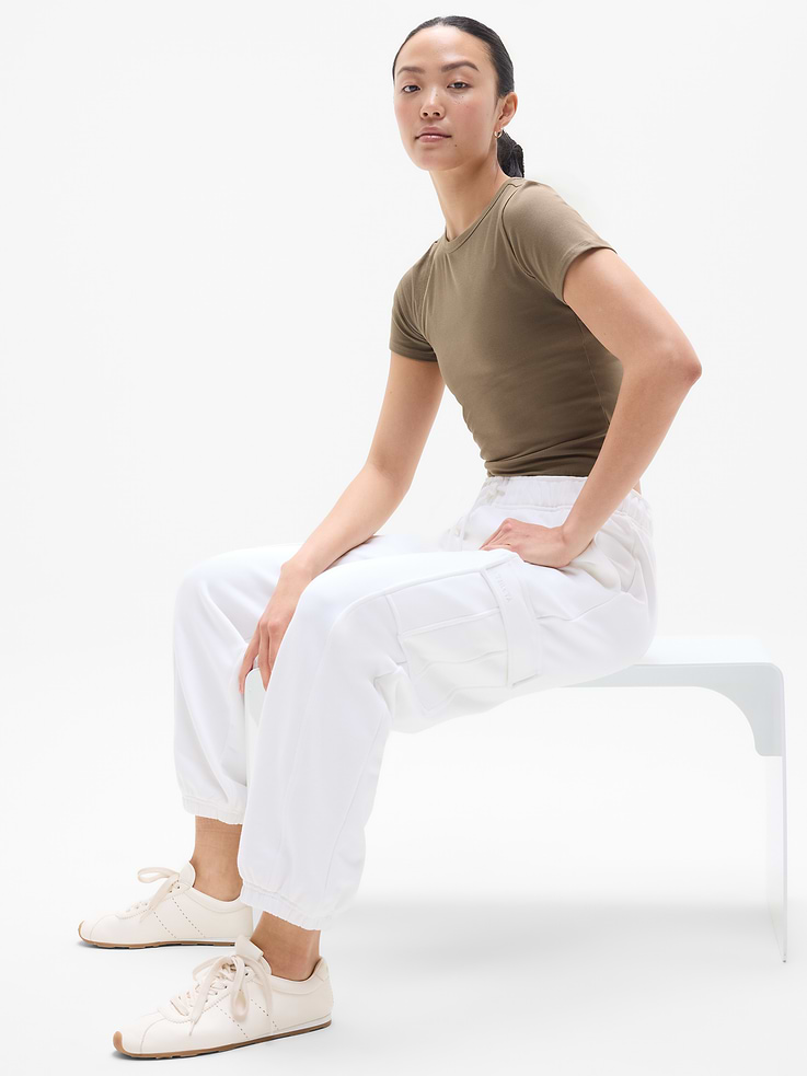 Image number 5 showing, Signature Rib Crop Tee