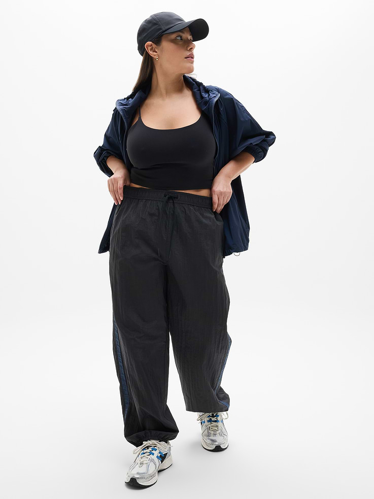 Image number 2 showing, Daybreak Mid Rise Parachute Jogger