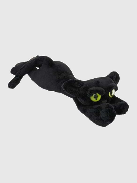 Lanky Cats Ziggy Black Cat Plush Toy