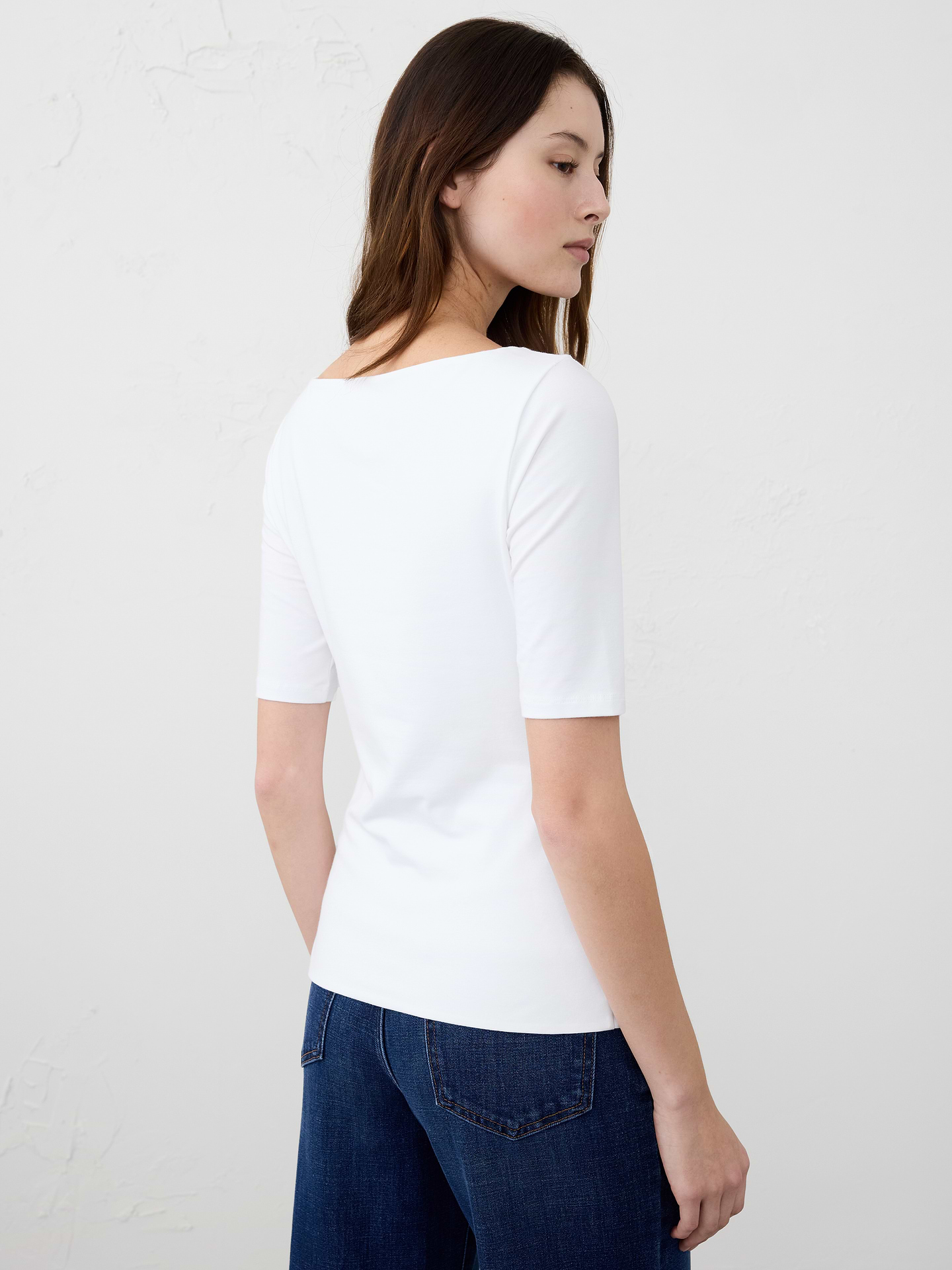 Image number 2 showing, Soft Stretch Elbow-Sleeve Top