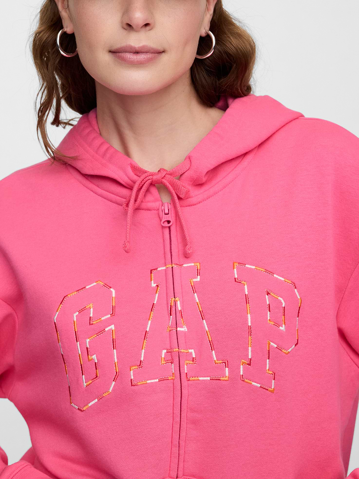 Image number 4 showing, Relaxed Gap Logo Zip Hoodie