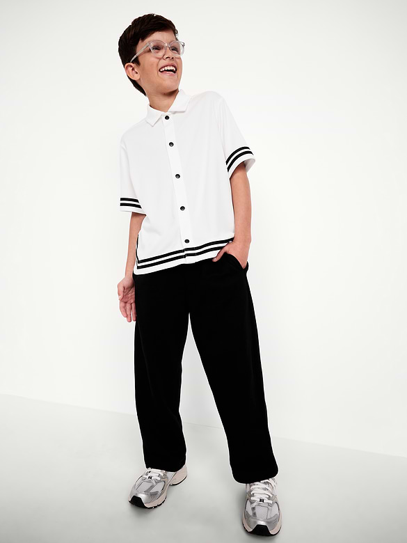 Straight Fleece Sweatpants for Boys