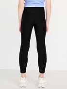 Image number 2 showing, High-Waisted PowerSoft 7/8-Length Side-Pocket Leggings for Girls