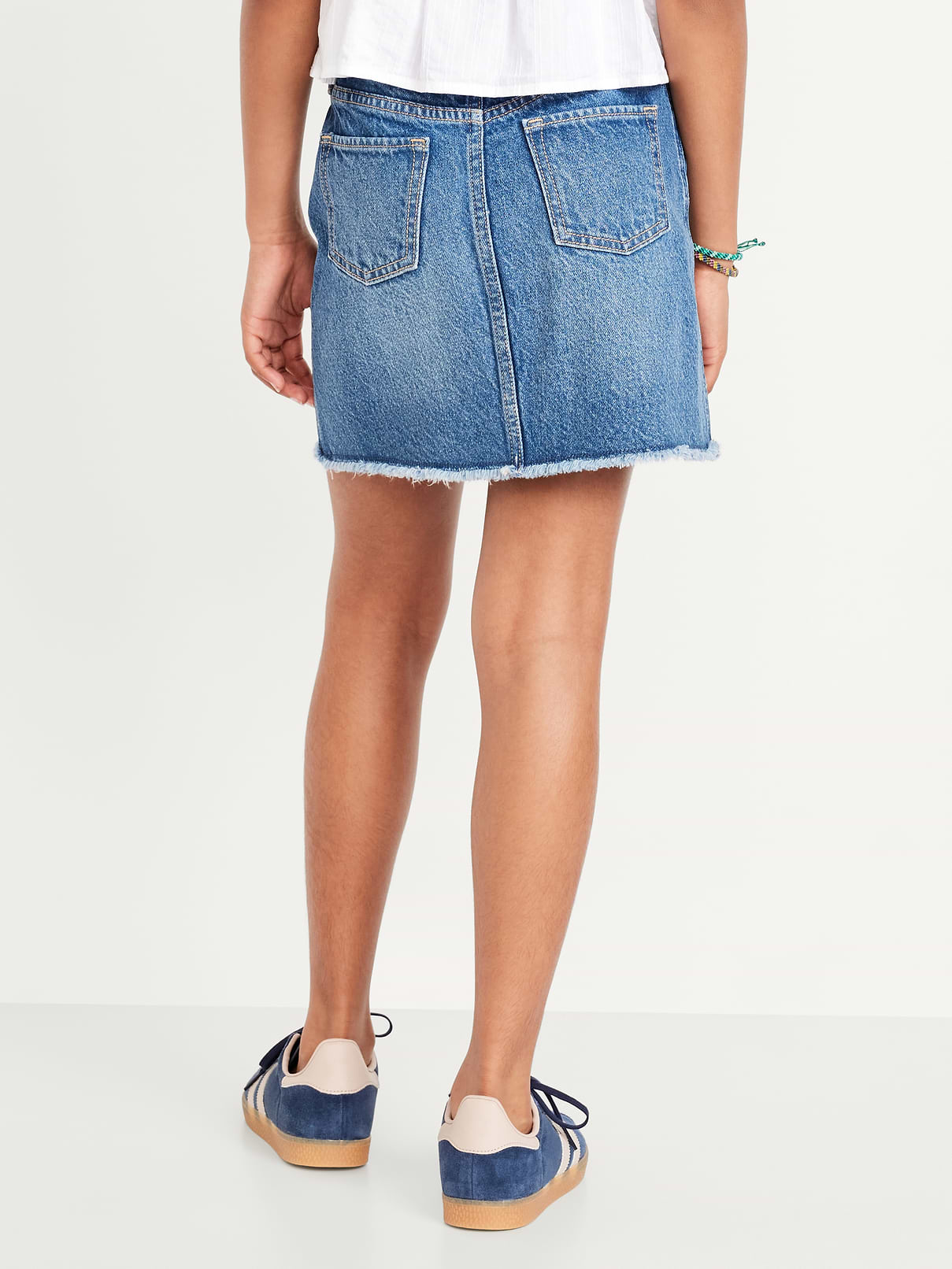 Image number 2 showing, High-Waisted Jean Skirt for Girls