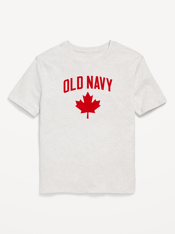 Short-Sleeve Canada Logo-Graphic T-Shirt for Boys