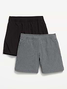 Image number 1 showing, Above Knee StretchTech Performance Shorts 2-Pack for Boys