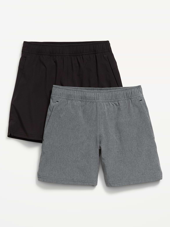 Above Knee StretchTech Performance Shorts 2-Pack for Boys