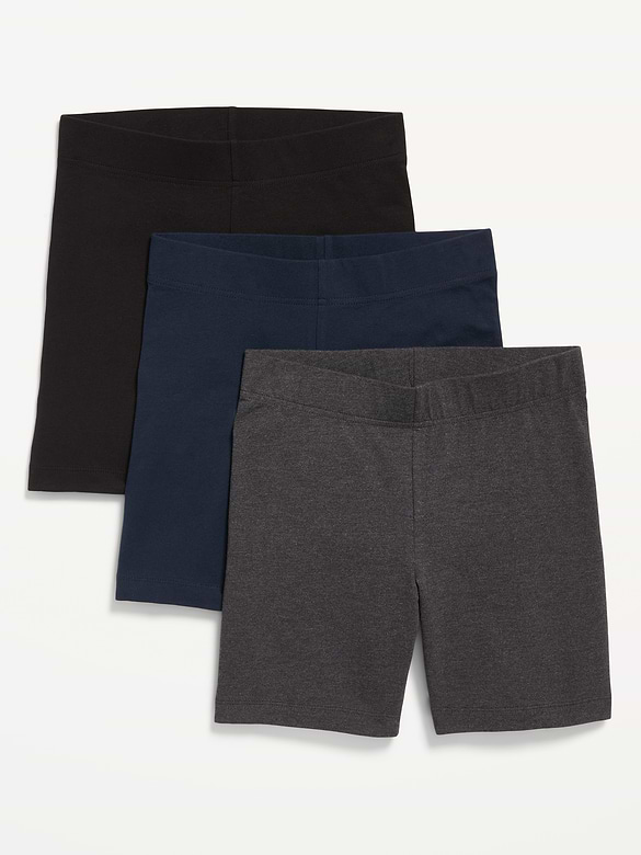 Cuissard à taille haute, entrejambe de 15 cm (paquet de 3)