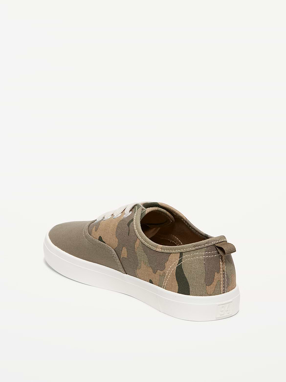Chaussures de sport à lacets en toile pour garçon