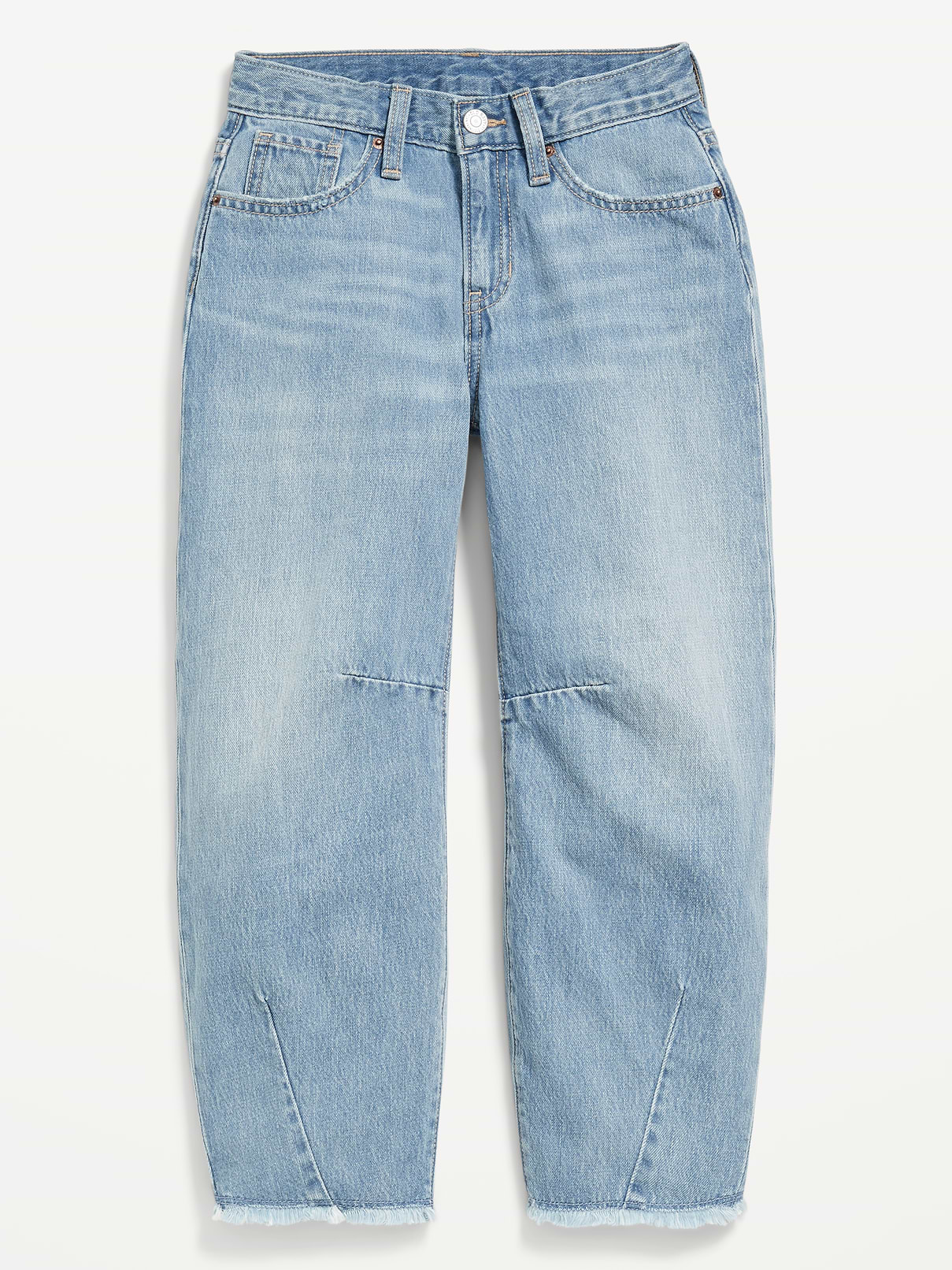Image number 4 showing, Super Baggy Barrel-Leg Jeans for Girls