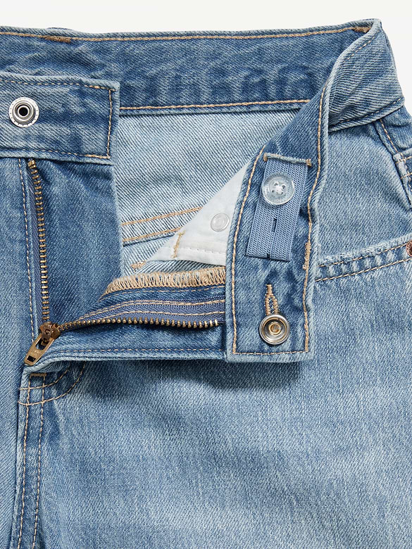 Super Baggy Barrel-Leg Jeans for Girls