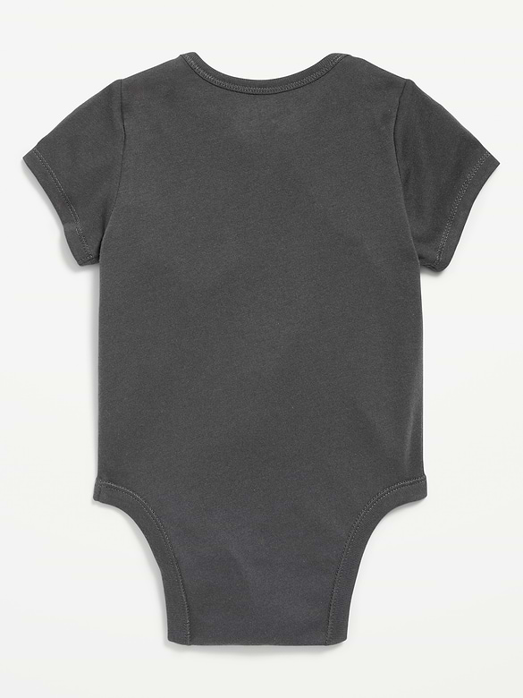 Cache-couche à manches courtes à imprimé Canada pour bébé
