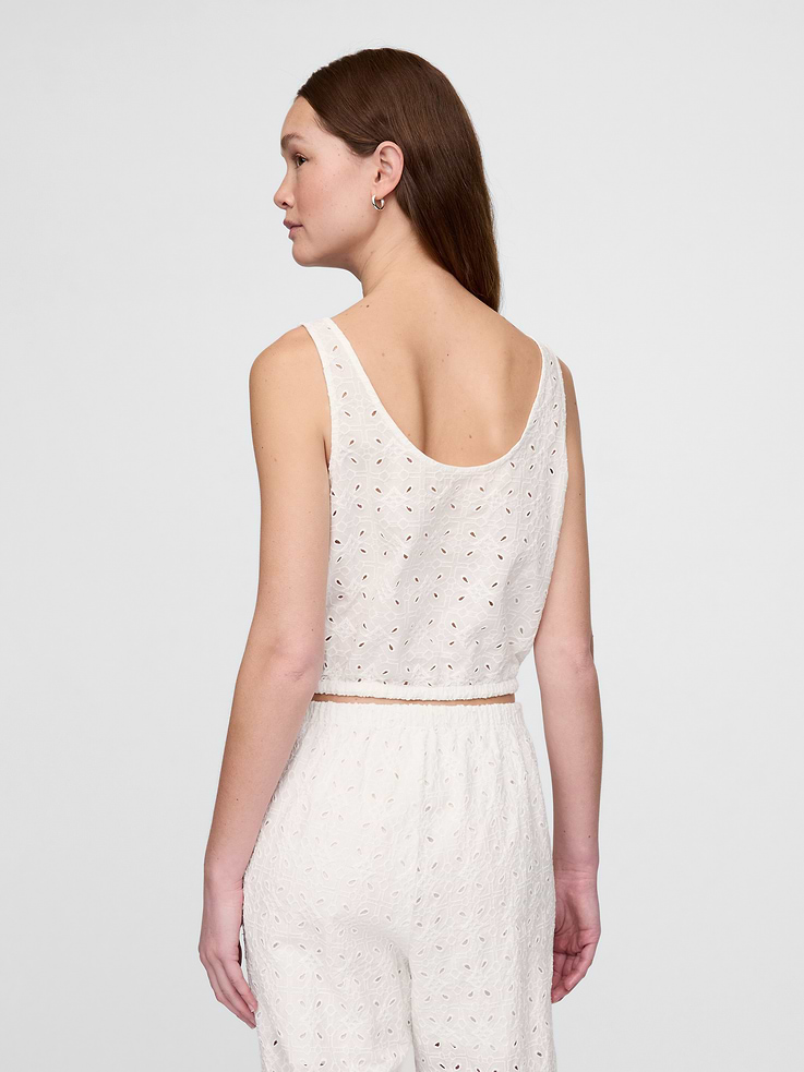 Image number 3 showing, Cinched-Hem Crop Top