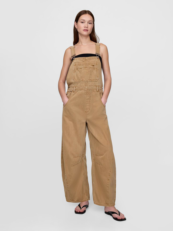 Image number 2 showing, UltraSoft Denim Horseshoe Overalls