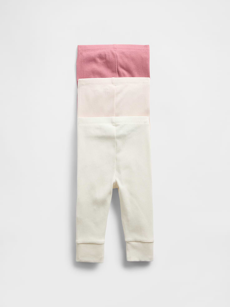Image number 2 showing, Baby First Favorites TinyRib Pants (3-Pack)