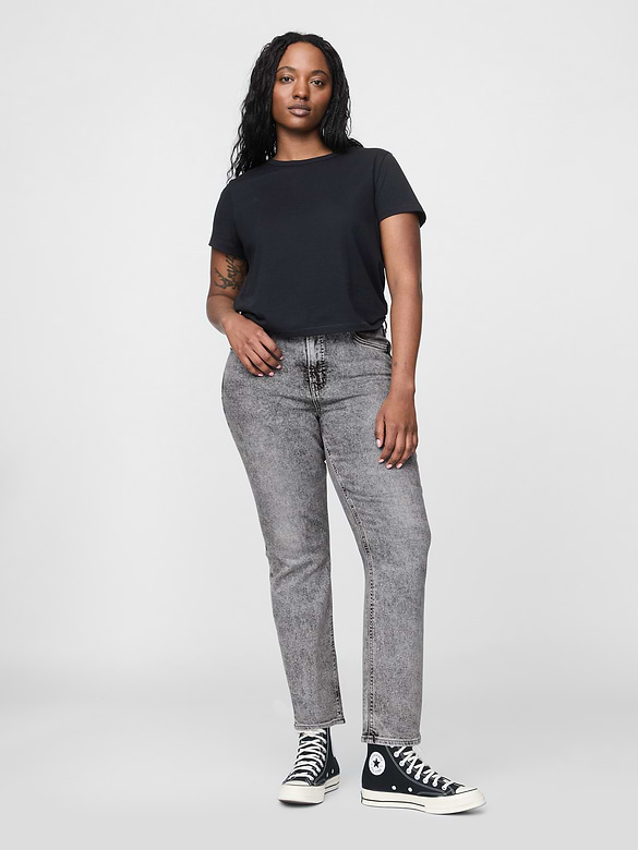 High Rise Vintage Slim Jeans