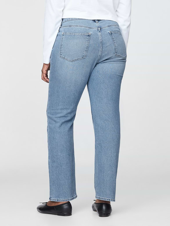 High Rise ’90s Slim Straight Jeans