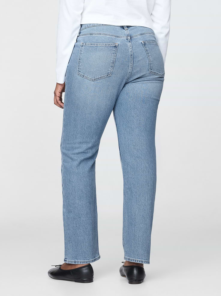 Image number 6 showing, High Rise ’90s Slim Straight Jeans