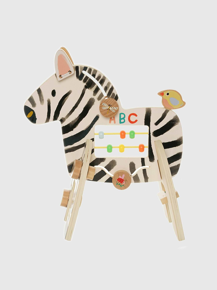 Image number 1 showing, Safari Zebra Activity Toy