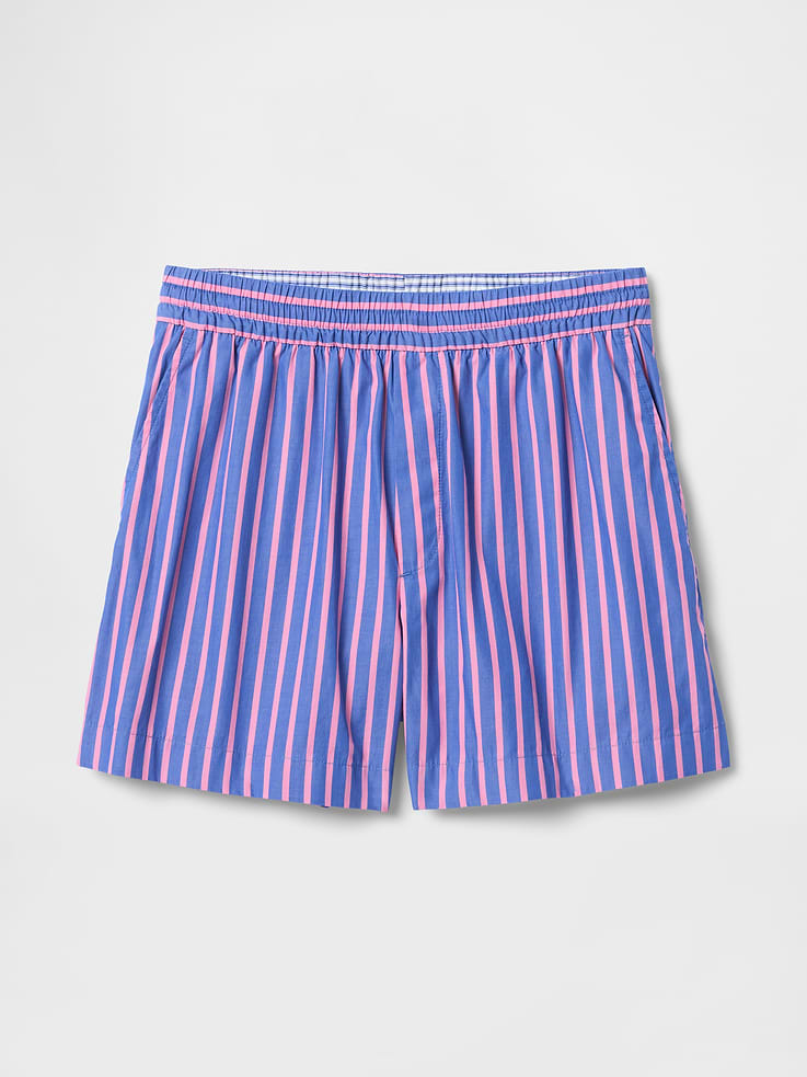 Image 7 of 9, Organic Cotton Poplin Boxer Shorts